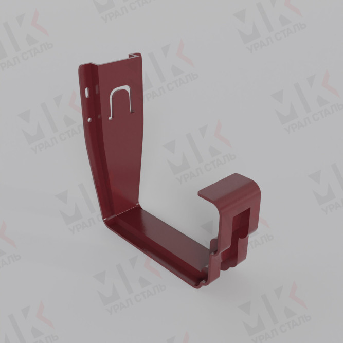 Держатель желоба 120х86 мм RAL 3005 Красное вино