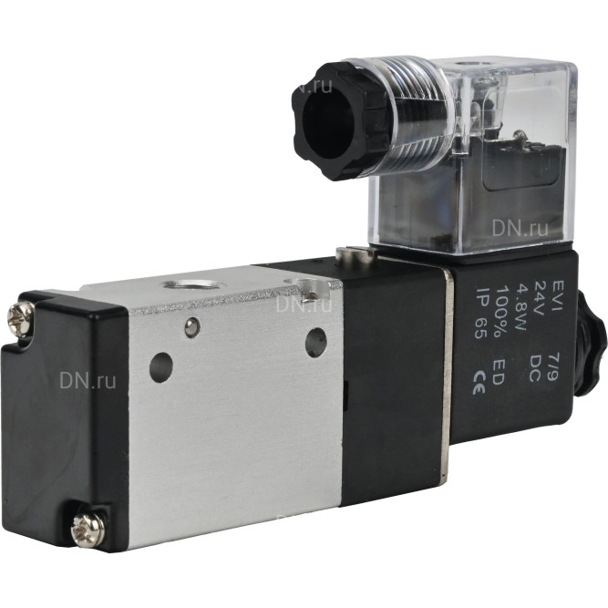 Пневмораспределитель 3VM210-06-NC AC24V 1/8″ моностабильный, с односторонним ЭМУ, для отсечных клапанов