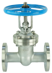 Задвижка клиновая 30нж64нж GVWR3131M-2W-F-S Ду50 Ру25 фланцевая, корпус - нержавеющая сталь 304, материал клина - нержавеющая сталь 304, уплотнение - металл, со штурвалом GAIR