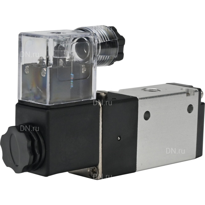 Пневмораспределитель 3VM210-06-NC AC220V 1/8″ моностабильный, с односторонним ЭМУ, для отсечных клапанов