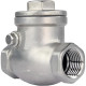 Клапан обратный поворотный VCT3232-T 1 1/2″ Ду40 Ру16 WDVF резьбовой, корпус - нержавеющая сталь AISI 316, диск - нержавеющая сталь AISI 316, уплотнение - PTFE