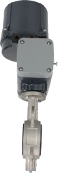 Затвор дисковый поворотный WBV3131V-2W-Fb-H Ду50 Ру16 межфланцевый, корпус - нержавеющая сталь 304, диск - нержавеющая сталь 304, уплотнение - VITON, с электроприводом четвертьоборотным QTSA-N-003EM-O0-220VAC с пружинным возвратом