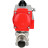 Кран шаровой BV3131P(3pc)-FP-W-ISO-H LONG Ду10 Ру63 полнопроходной, корпус - нержавеющая сталь 304, уплотнение - PTFE, под приварку, с пневмоприводом PA-DA-052