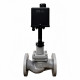 Клапан регулирующий двухходовой 25с945нж VRg1-21M-LED-F Ду25 Ру25 VOD Kv=8 односедельный, корпус – сталь 25Л, уплотнение – металл, фланцевый с электроприводом LEA-1200 24В, трехпозиционный, аналоговое управление, датчик положения 4-20мА, IP54