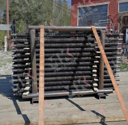Оребренная биметаллическая труба 16х3 мм ст08кп
