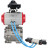 Кран шаровой BV3232P(3pc)-FP-SW-ISO-H Ду65 Ру63 полнопроходной, корпус - нержавеющая сталь SS316, под приварку, с пневмоприводом PA-SA-130, пневмораспределителем 4V320-08 AC220V, БКВ APL-210N