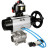 Кран шаровой BV3232P(3pc)-FP-W-ISO-H Ду100 Ру25, полнопроходной, трехсоставной, нержавеющая сталь 316, уплотнение - PTFE, под приварку, с пневмоприводом PA-DA-105-1, пневмораспределителем 4V320-10 AC220V, БКВ APL-510N Ex