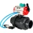 Кран шаровой BV4242E-FP-GRM-ISO Дн100 Ру10 полнопроходной, корпус - НПВХ, шар - НПВХ, уплотнение - EPDM, с пневмоприводом PA-SA-083, пневмораспределителем 4V320-08 AC220V и магнитным переключателем ALS200D