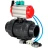 Кран шаровой BV4242E-FP-GRM-ISO Дн100 Ру10 полнопроходной, корпус - НПВХ, шар - НПВХ, уплотнение - EPDM, с пневмоприводом PA-SA-083, пневмораспределителем 4V320-08 AC220V и магнитным переключателем ALS200D