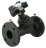 Клапан балансировочный VB1431V-F Ду65 Ру16 чугунный, фланцевый, с ниппелями