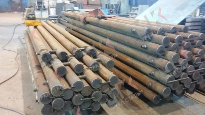 Регистр отопления Ду89 РГ из гладких труб 3 секции стальной