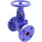 Клапан запорный сальниковый VSO1121M-F-S Ду25 Ру16, фланцевый, корпус - чугун GG25, уплотнение - металл, управление - штурвал