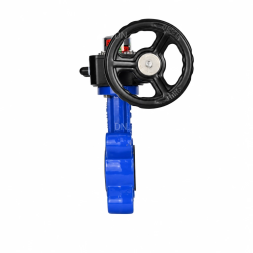 Затвор дисковый поворотный WBV1616E-2W-Fb-H Ду150 Ру16 LUG межфланцевый, корпус - чугун QT450, диск - чугун QT450, уплотнение - EPDM, с редуктором HGB RQN2-320Z