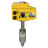 Затвор дисковый поворотный WBV3232E-2W-Fb-H Ду250 Ру16, корпус - нержавеющая сталь 316L, диск - нержавеющая сталь 316L, уплотнение - EPDM, с электроприводом QT-N-040EM-O1-24VDC-У1 24В