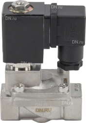 Клапан электромагнитный VS431-NT-NC-24VDC 3/8″ Ду10 Ру16, соленоидный двухходовой, корпус - нержавеющая сталь 304, уплотнение - NBR, резьбовой, нормально-закрытый, пилотный, катушка - 24В