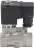 Клапан электромагнитный VS431-NT-NC-24VDC 3/8″ Ду10 Ру16, соленоидный двухходовой, корпус - нержавеющая сталь 304, уплотнение - NBR, резьбовой, нормально-закрытый, пилотный, катушка - 24В