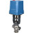 Клапан регулирующий VRg1-31M-PED-T 1 1/2″ Ду40 Ру25 двухходовой, односедельный, резьбовой, корпус - нержавеющая сталь AISI304, уплотнение - металл с электроприводом XCK220-1500 AC220V