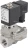 Клапан электромагнитный VS431-VT-NC-24VAC 3/8″ Ду10 Ру16 пилотного действия двухходовой, корпус - сталь нержавеющая 304, присоединение - внутренняя резьба, уплотнение - VITON, нормально-закрытый, катушка - 24В AC