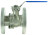 Кран шаровой BV3232P(2pc)-FP-F-ISO-H Ду32 Ру40, корпус - нержавеющая сталь 316, уплотнение - PTFE, полнопроходной фланцевый с ISO-фланцем и рукояткой, 11х11, F04/F05