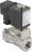 Клапан электромагнитный VS431-VT-NC-24VAC 1/2″ Ду15 Ру16 пилотного действия двухходовой, корпус - сталь нержавеющая 304, присоединение - внутренняя резьба, уплотнение - VITON, нормально-закрытый, катушка - 24В AC