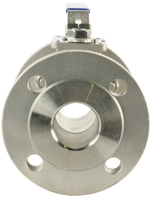 Кран шаровой BV3232P(2pc)-FP-F-ISO-H Ду50 Ру40, корпус - нержавеющая сталь 316, уплотнение - PTFE, полнопроходной фланцевый с ISO-фланцем и рукояткой, 14х14, F05/F07