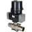 Кран шаровой BV3232P(3pc)-FP-W-ISO-H LONG Ду65 Ру25 полнопроходной, под приварку, корпус - нержавеющая сталь SS316, уплотнение - PTFE, с электроприводом четвертьоборотным QTSA-N-007EM-O0-220VAC с пружинным возвратом