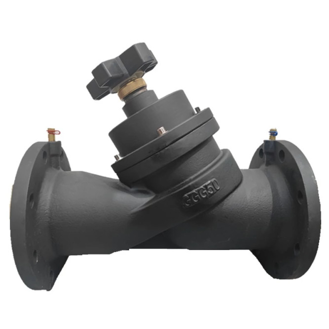 Клапан балансировочный VB1431V-F Ду300 Ру16 чугунный, фланцевый, с ниппелями