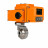 Затвор дисковый поворотный WBV3131S-2W-C-H Ду15 Ру10 кламповый, корпус - пищевая нержавеющая сталь 304, уплотнение - Silicon, с электроприводом QT-N-005EM-A1-220VAC-У1 c датчиком обратной связи и входным управляющим сигналом 4-20мА HARK