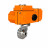 Затвор дисковый поворотный WBV3131S-2W-C-H Ду15 Ру10 кламповый, корпус - пищевая нержавеющая сталь 304, уплотнение - Silicon, с электроприводом QT-N-005EM-A1-220VAC-У1 c датчиком обратной связи и входным управляющим сигналом 4-20мА HARK