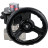 Кран шаровой BV3232P(2pc)-FP-T-ISO-H 3/8″ Ду10 Ру63 полнопроходной двухходовой, нержавеющая сталь SS316, внутренняя резьба, уплотнение - PTFE, с редуктором HGB RQN1-180Z