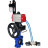 Затвор дисковый поворотный WBV1631E-2W-Fb-H Ду125 Ру16 LUG корпус - чугун QT450, диск - нержавеющая сталь 304, уплотнение - EPDM, с пневмоприводом PA-DA-105, пневмораспределителем 4V320-10 AC220V, редуктором MON3-700-T38-ISO и БПВ AFC2000