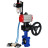 Затвор дисковый поворотный WBV1631E-2W-Fb-H Ду125 Ру16 LUG корпус - чугун QT450, диск - нержавеющая сталь 304, уплотнение - EPDM, с пневмоприводом PA-DA-105, пневмораспределителем 4V320-10 AC220V, редуктором MON3-700-T38-ISO и БПВ AFC2000