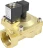 Клапан электромагнитный VS400-NT-NC-24VAC 2″ Ду50 Ру16 пилотного действия двухходовой, корпус - латунь, присоединение - внутренняя резьба, уплотнение - NBR, нормально-закрытый, катушка - 24В AC