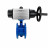Затвор дисковый поворотный WBV1331E-2W-F-H Ду50 Ру16 фланцевый, корпус - чугун GGG40, диск - нержавеющая сталь 304, уплотнение - EPDM, с пневмоприводом PA-DA-105-1