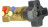 Клапан балансировочный VB0000P-T 1 1/4ʺ Ду32 Ру16, корпус - латунь, резьбовой, с ниппелями