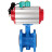 Затвор дисковый поворотный WBV1331E-2W-F-H Ду50 Ру16 корпус - чугун GGG40, диск - нержавеющая сталь 304, уплотнение - EPDM, с пневмоприводом PA-DA-105, пневмораспределителем 4M310-08 AC220V и магнитным переключателем ALS200D