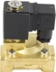 Клапан электромагнитный VS400-VT-NC-24VAC 3/4″ Ду20 Ру16 пилотного действия двухходовой, корпус - латунь, присоединение - внутренняя резьба, уплотнение - VITON, нормально-закрытый, катушка - 24В AC