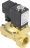 Клапан электромагнитный VS400-VT-NC-24VAC 3/4″ Ду20 Ру16 пилотного действия двухходовой, корпус - латунь, присоединение - внутренняя резьба, уплотнение - VITON, нормально-закрытый, катушка - 24В AC