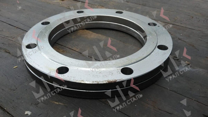 Фланец стальной Ду125 Ру16 ст 20 плоский ГОСТ 12820-80