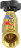 Клапан балансировочный VB0000P-T 1 1/2ʺ Ду40 Ру16, корпус - латунь, резьбовой, с ниппелями