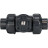 Кран шаровой BV4242E-FP-GRM-ISO Дн32 Ру10 полнопроходной, клеевой с разборным муфтовым соединением, корпус - UPVC (НПВХ), шар - UPVC (НПВХ), уплотнение - EPDM, с ISO-фланцем и голым штоком квадратным