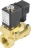 Клапан электромагнитный VS400-VT-NC-24VAC 1 1/4″ Ду32 Ру16 пилотного действия двухходовой, корпус - латунь, присоединение - внутренняя резьба, уплотнение - VITON, нормально-закрытый, катушка - 24В AC