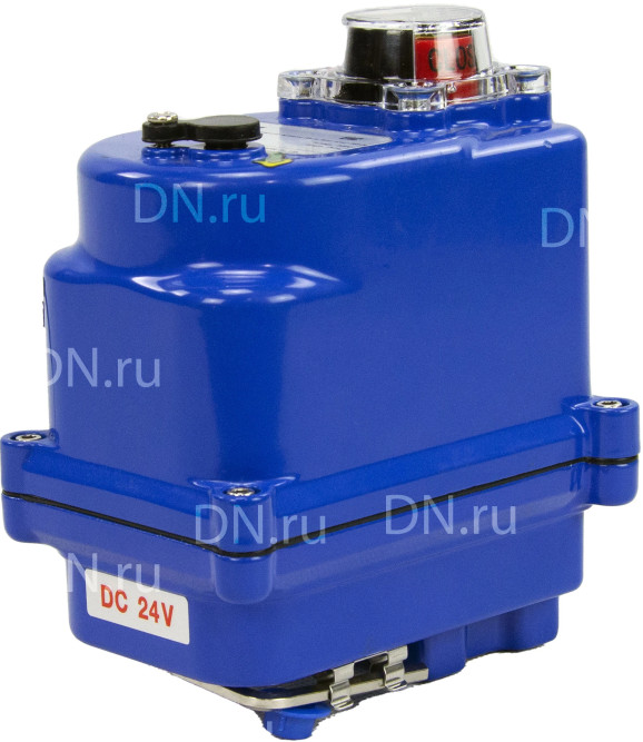Электропривод четвертьоборотный QT-N-003EM-O1-24VDC-У1 blue 24В