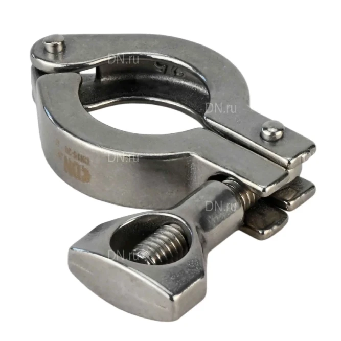 Хомут CS-1 Ду40 для соединений CLAMP, корпус - нержавеющая сталь 304