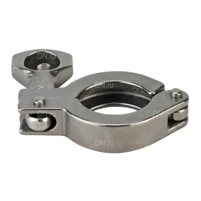 Хомут CS-1 Ду40 для соединений CLAMP, корпус - нержавеющая сталь 304