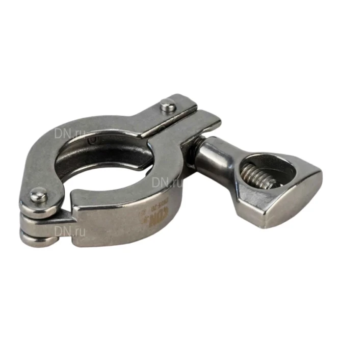 Хомут CS-1 Ду40 для соединений CLAMP, корпус - нержавеющая сталь 304