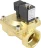 Клапан электромагнитный VS400-VT-NC-24VAC 1 1/2″ Ду40 Ру16 пилотного действия двухходовой, корпус - латунь, присоединение - внутренняя резьба, уплотнение - VITON, нормально-закрытый, катушка - 24В AC