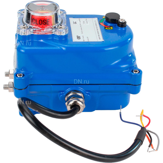 Электропривод четвертьоборотный QT-N-003EM-O1-12VDC-У1 blue 12В