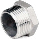 Заглушка З-304-НР 3/4″ Ду20 Ру20, корпус - нержавеющая сталь AISI 304, присоединение - наружная резьба, тип резьбы - BSPT