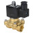 Клапан электромагнитный VS300-VT-NC-220VAC 3/8″ Ду10 Ру10, соленоидный двухходовой, корпус - латунь, уплотнение - Viton, резьбовой, нормально-закрытый, прямого действия, катушка - 220В